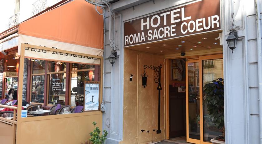 Adonis Sacre Coeur Hotel Roma Paris Eksteriør billede